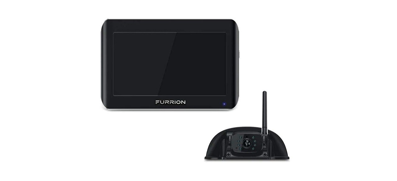 Furrion Vision S 7 Inch Wireless RV Backup System on white background