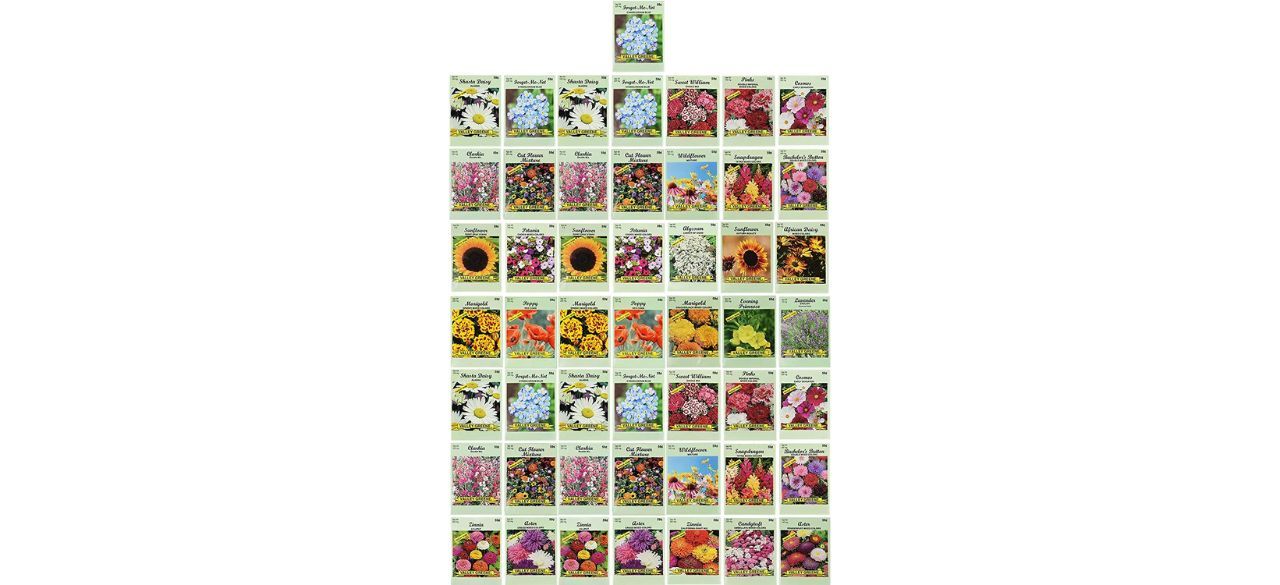 Black Duck Brand Flower Seed Packets