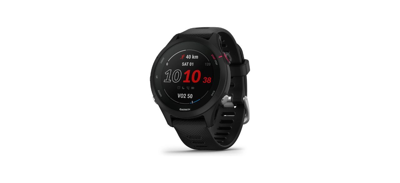 Garmine Forerunner Smart Watch on white background