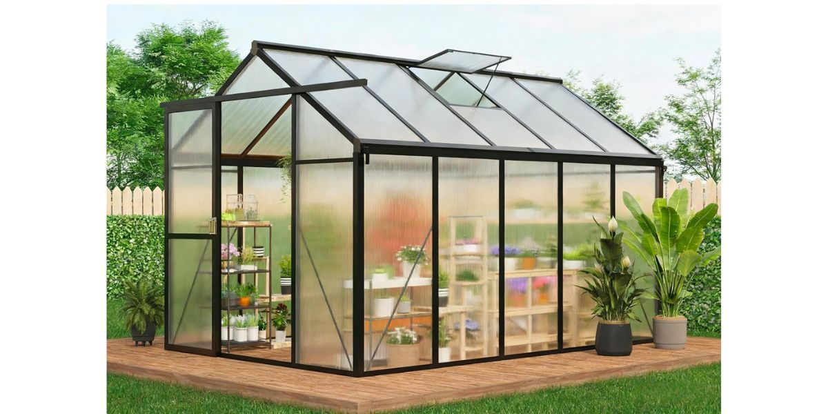GarveeLife 6x10 FT Greenhouse for Outdoors