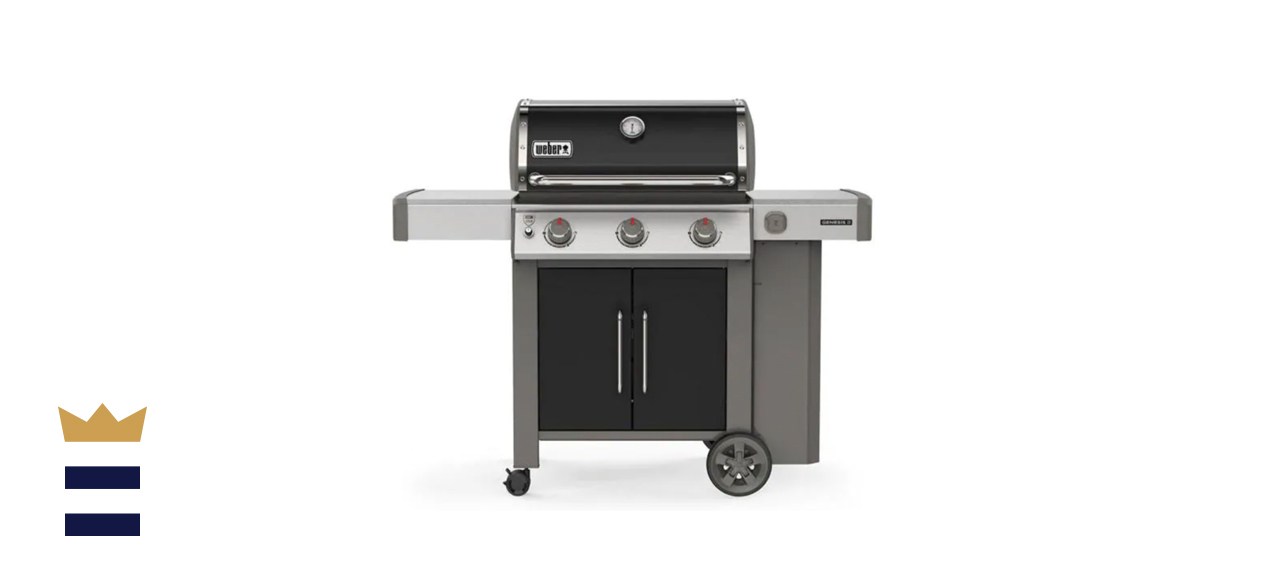 Genesis II E-315 3-Burner Propane Gas Grill in Black