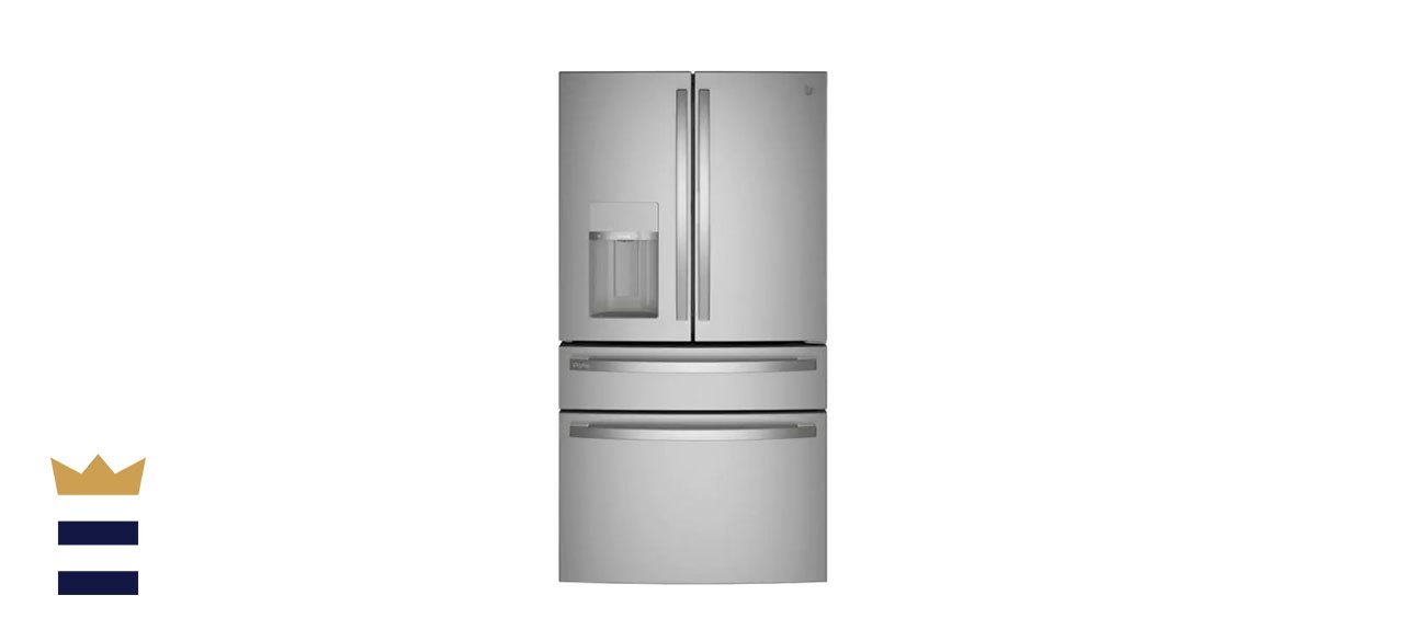 GE Profile 27.9 cubic feet Smart 4-Door French Door Refrigerator