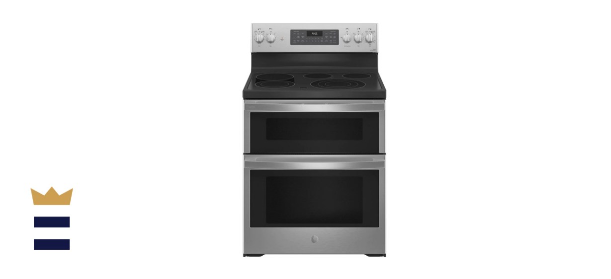 GE Profile Double Oven Electric Range with Self-Cleaning Convection Oven