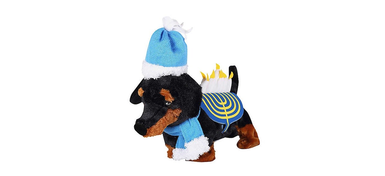 Gemmy Hanukkah Darling Dancing Dachshund