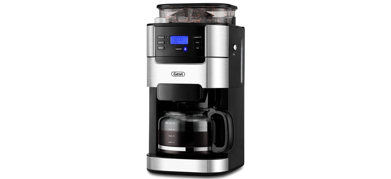 Gevi Drip Coffee Maker with Grinder