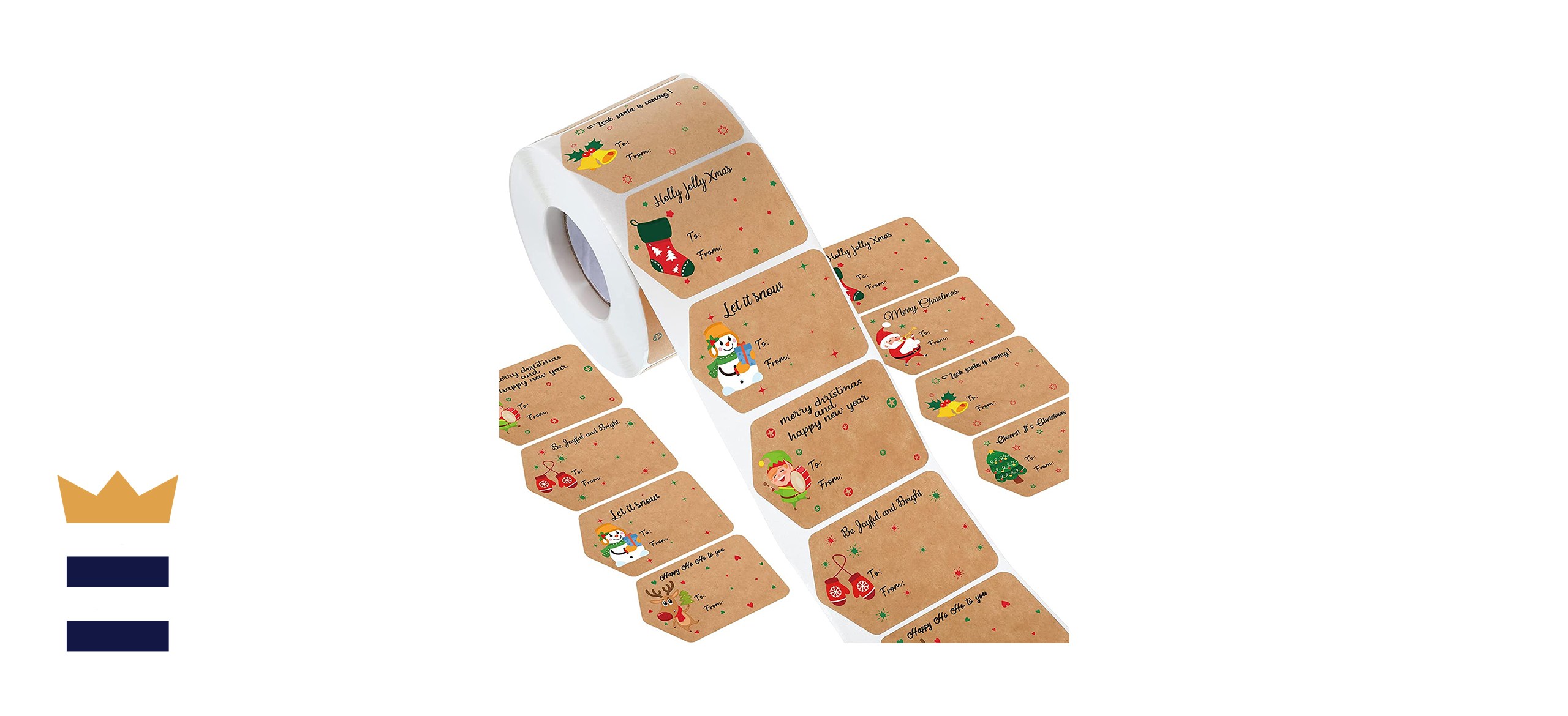 gift tags are adhesive