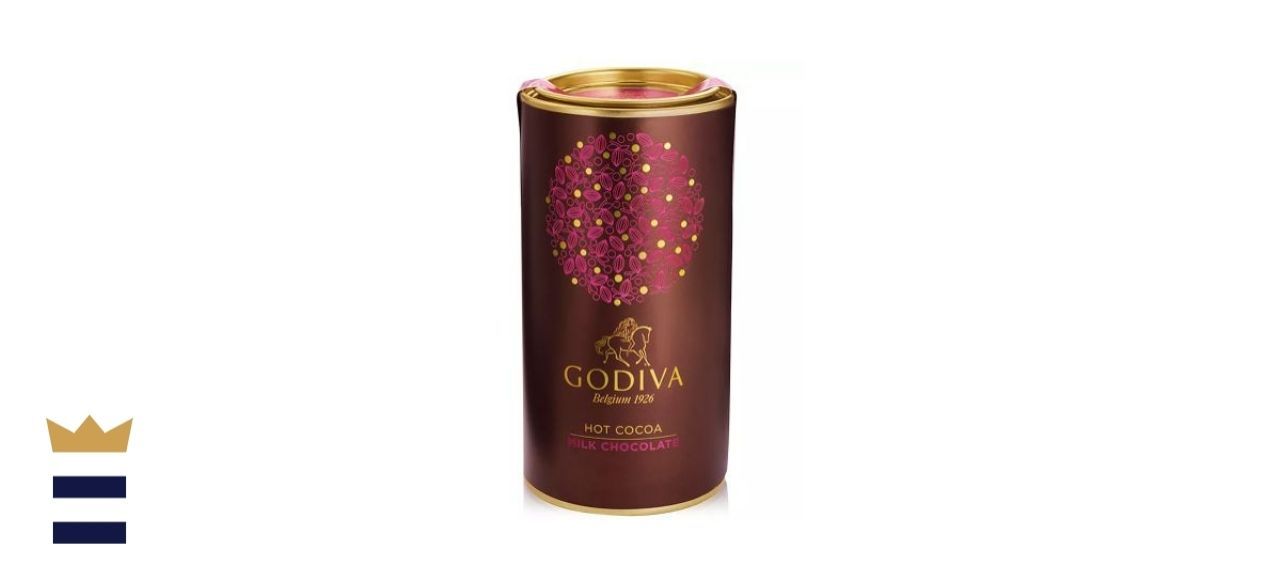 Godiva Chocolatier Milk Chocolate Cocoa Canister