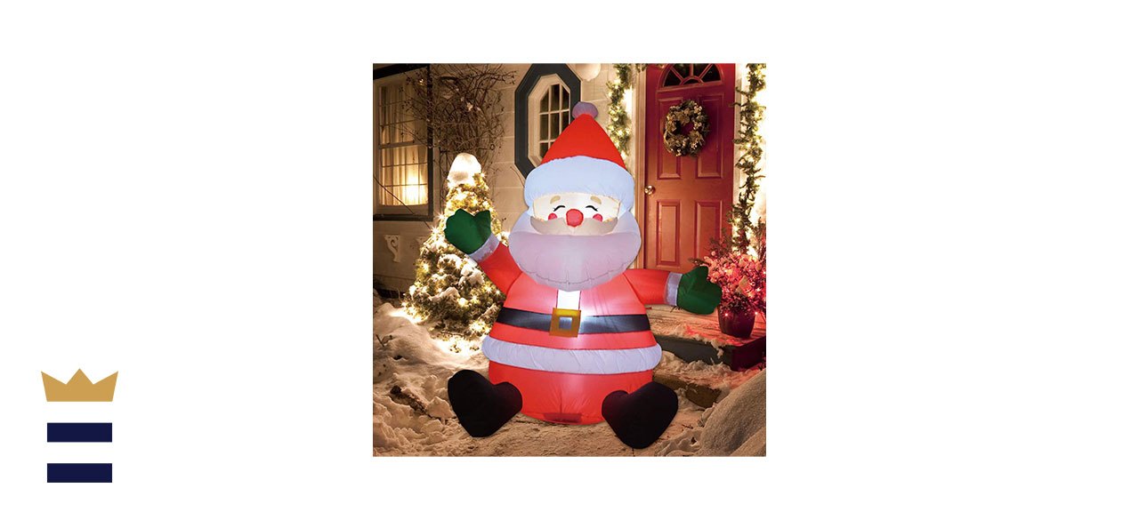 GOOSH 5-Foot Santa Claus Inflatable