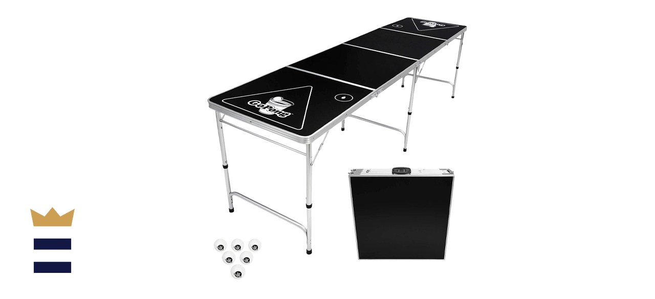 GoPong 8-Foot Portable Beer Pong Table