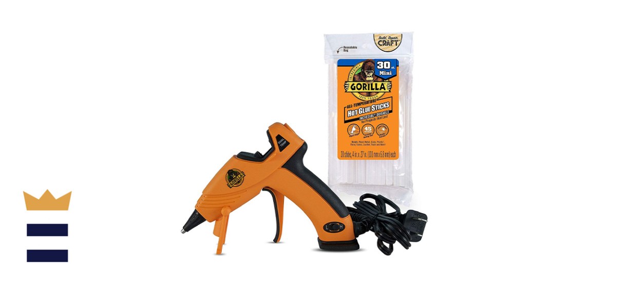 Gorilla Dual-Temp Mini Hot Glue Gun Kit