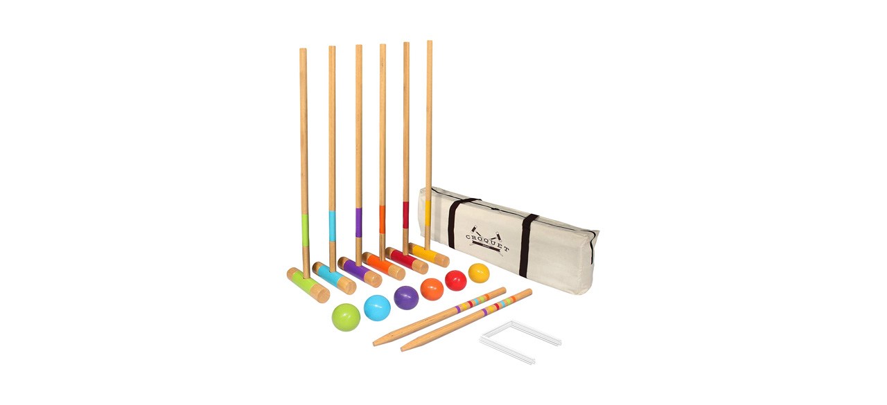 GoSports Six Player Croquet Set