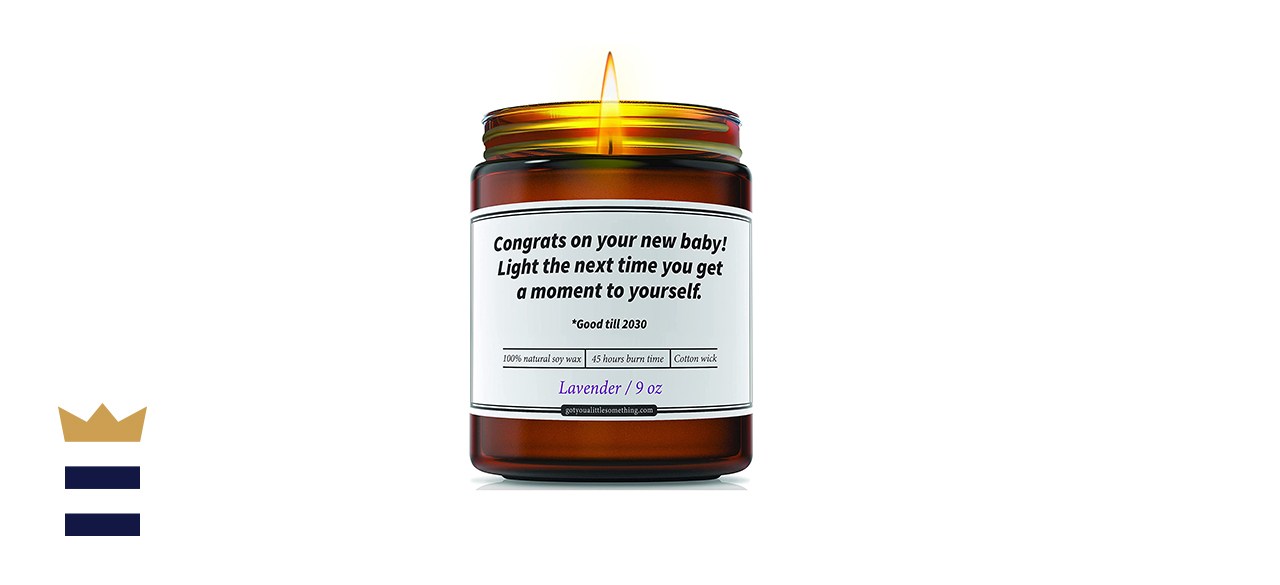 Got You A Little Something Funny Candle for New Parents