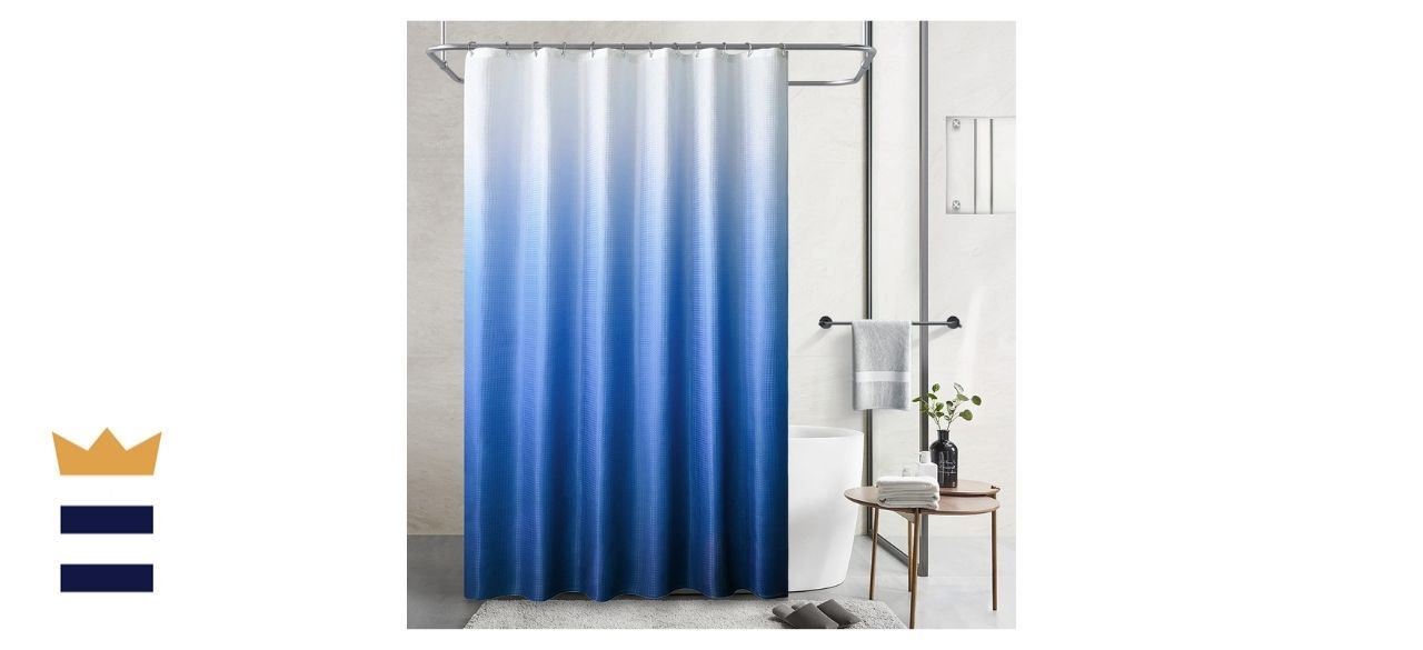 gradient shower curtains