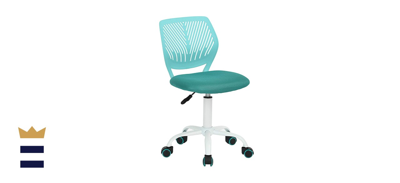 GreenForest Kids' Armless Mid-Back Mesh Office Chair