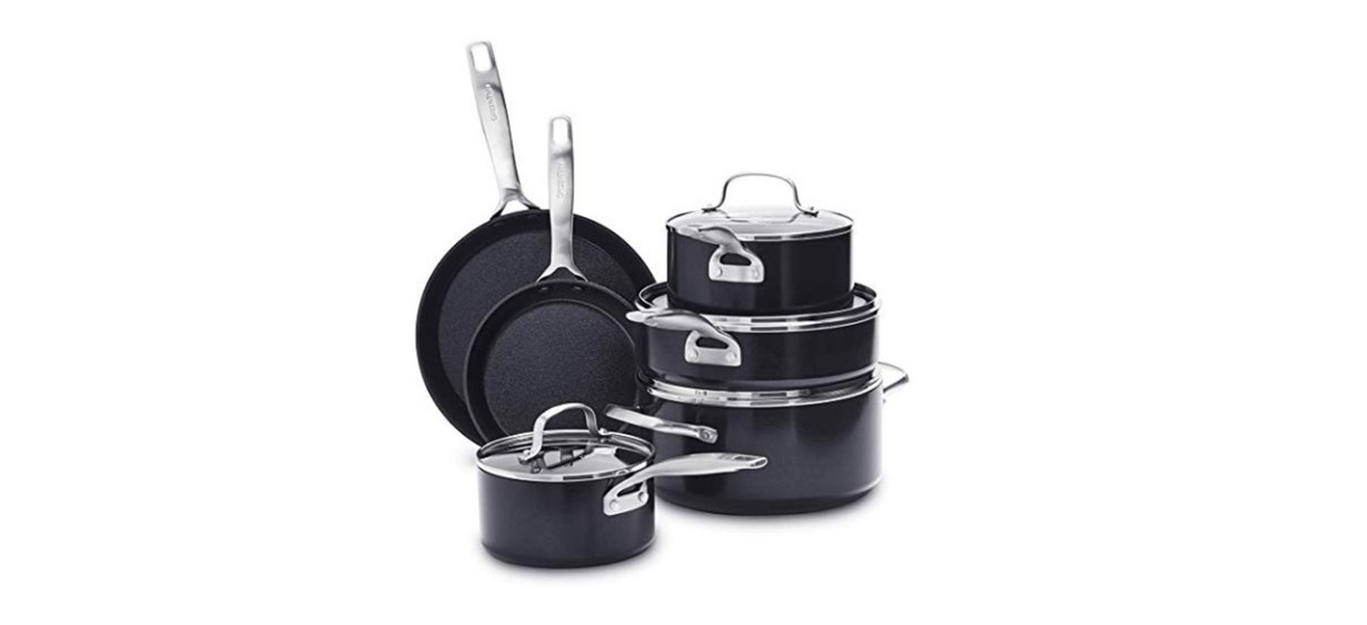 GreenPan SearSmart Hard Anodized Health Ceramic Nonstick Cookware Set