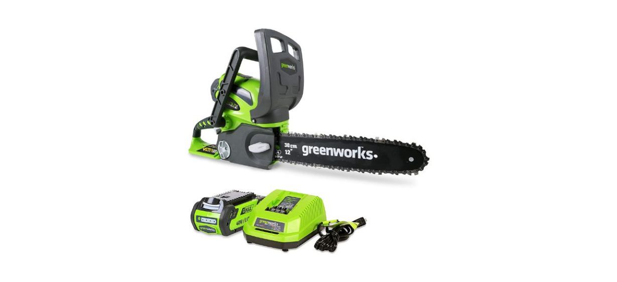 Greenworks 40-Volt 12-Inch Cordless Chainsaw