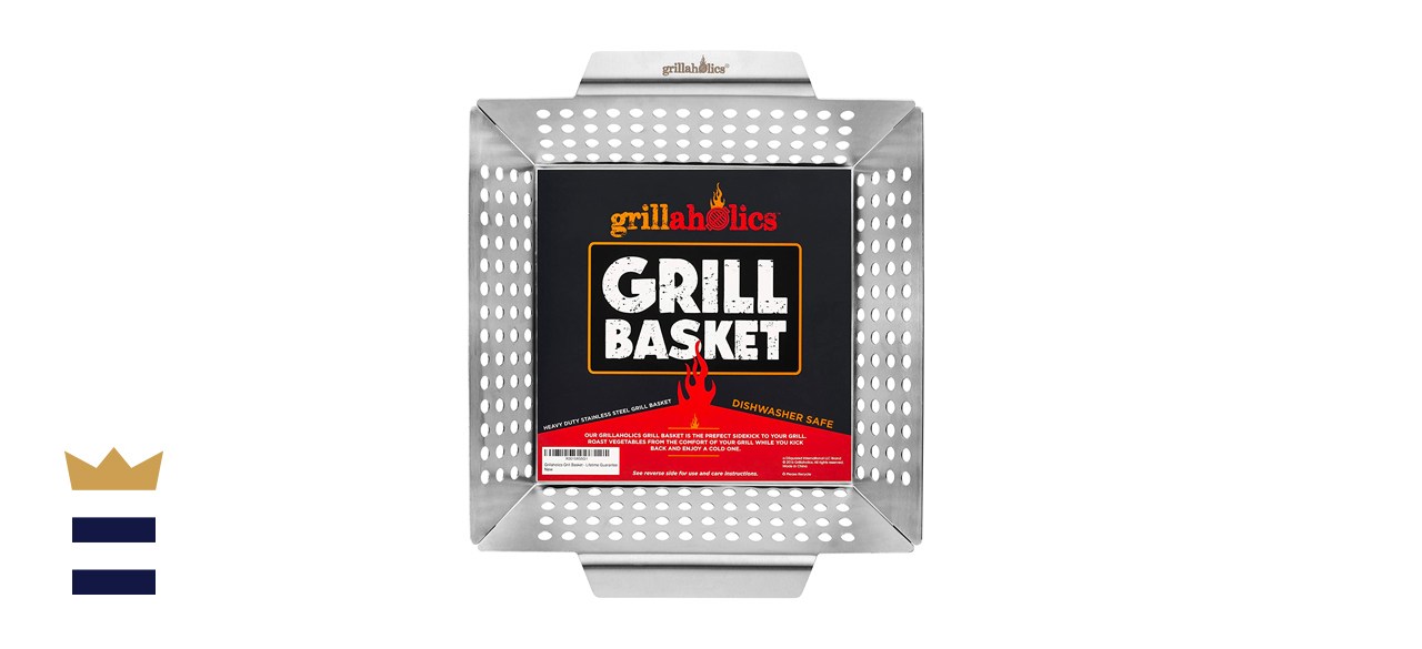 Grillaholics Heavy-Duty Grill Basket