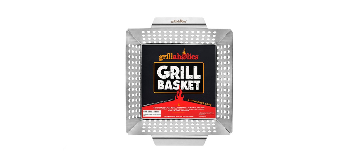 Grillaholics Heavy Duty Grill Basket