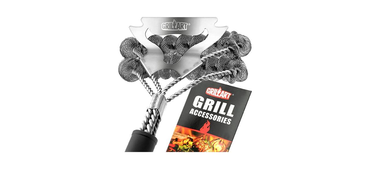 Grillart Grill Brush, Bristle-free