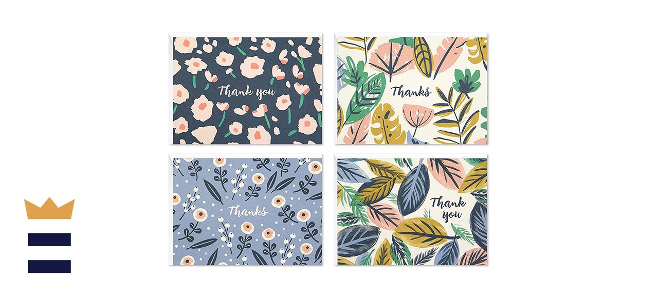 Hallmark Thank You Cards Painted Florals Assortment