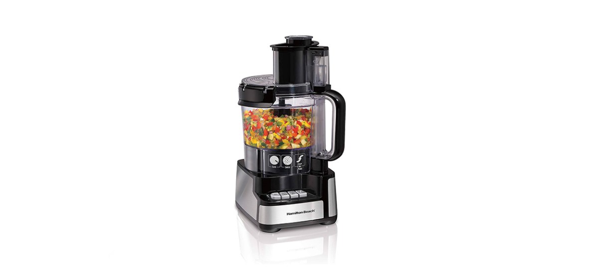 Hamilton Beach Stack and Snap Food Processor and Vegetable Chopper