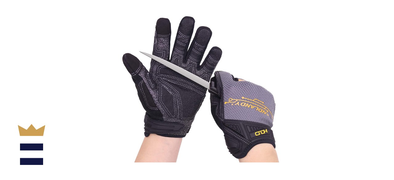 HANDLANDY Mens Work Gloves