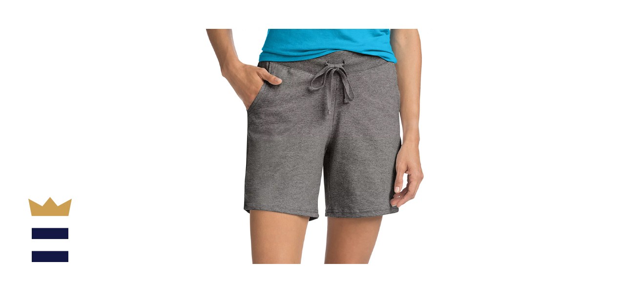 Hanes Women's Jersey Pocket Short