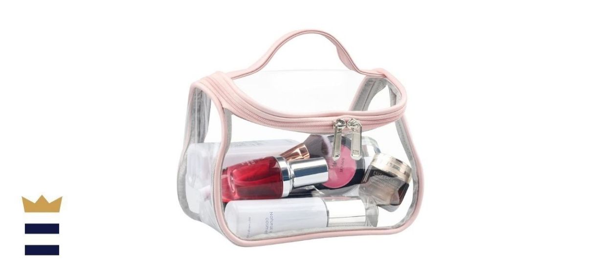 HAOGUAGUA Heavy-Duty Clear Cosmetic Bag