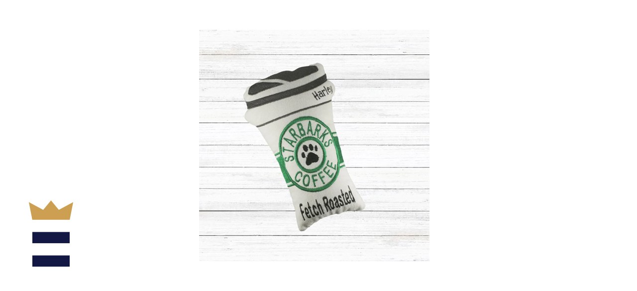 Harley’s Bark Shop Starbarks Coffee Personalized Dog Toy Harley’s Bark Shop Starbarks Coffee Personalized Dog Toy
