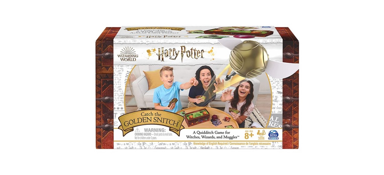 Harry Potter Catch The Golden Snitch: A Quidditch Board Game