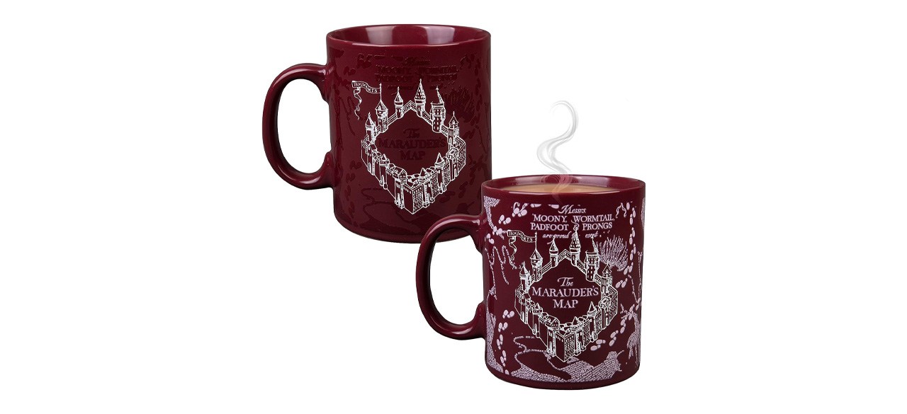 Harry Potter Marauder's Map Heat Changing Coffee Mug