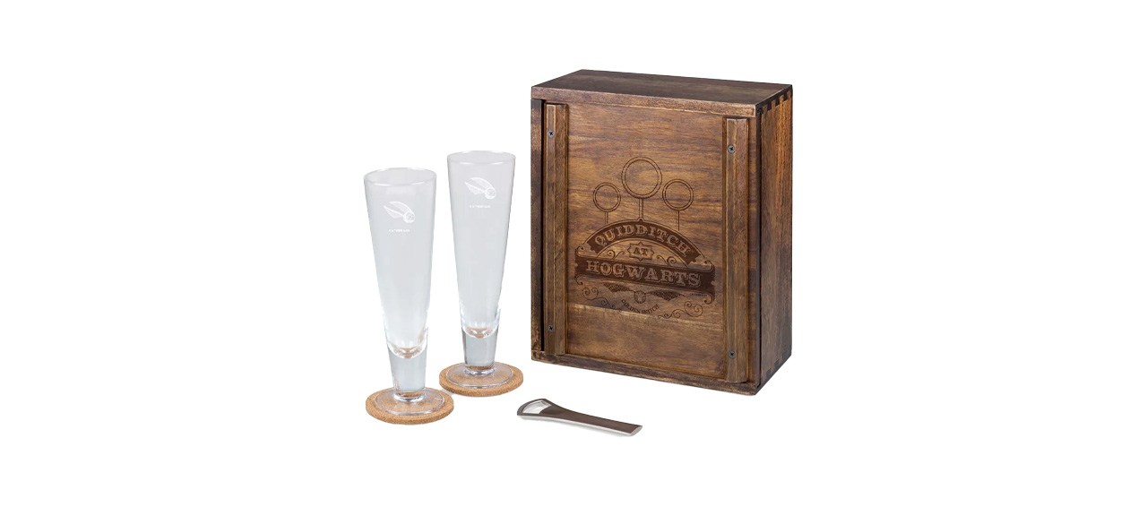 Harry Potter Quidditch Beverage Glass Gift Set