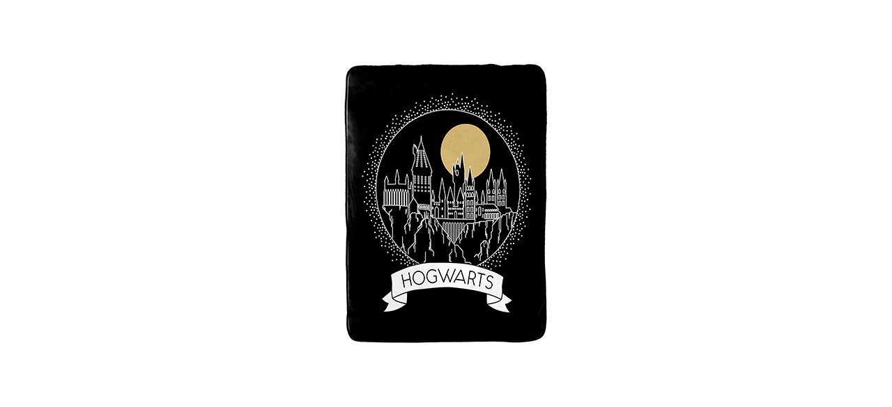 Harry Potter Moonrise Hogwarts Blanket