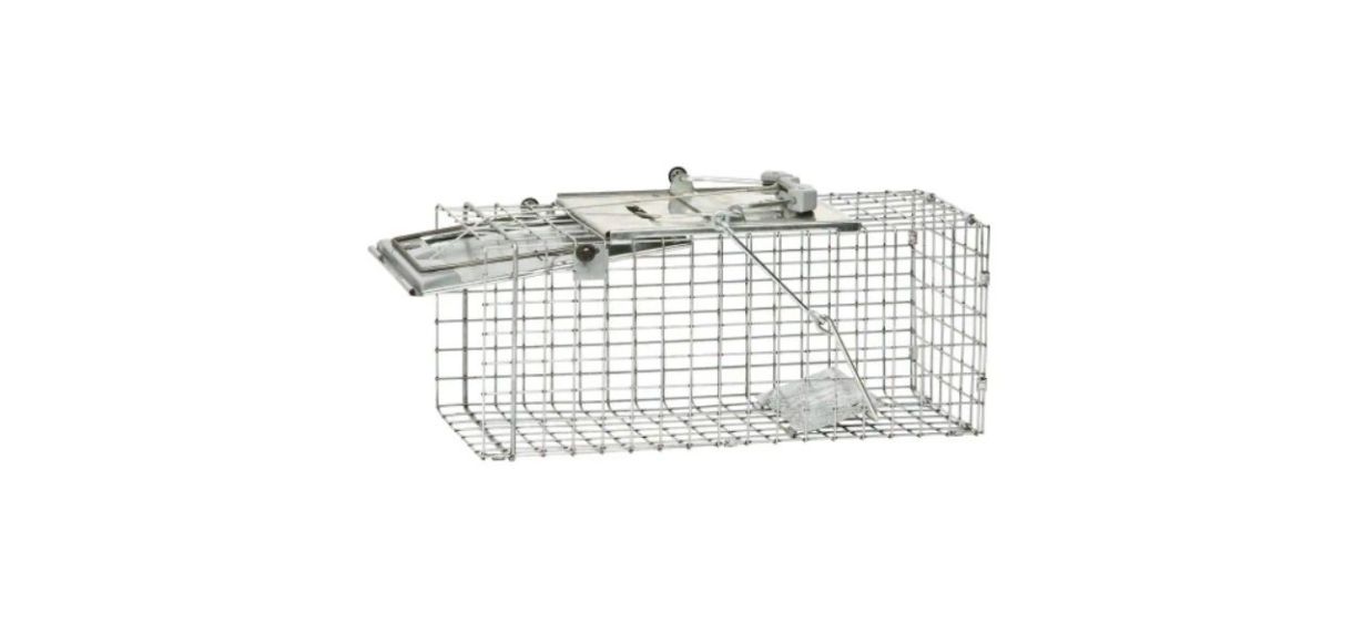 Havahart Small One-Door Easy Set Live Animal Cage Trap