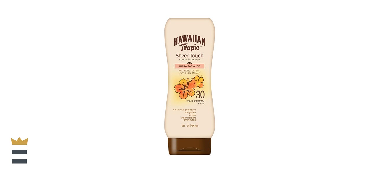 Hawaiian Tropic Ultra Radiance Sheer Touch Sunscreen Lotion SPF 30