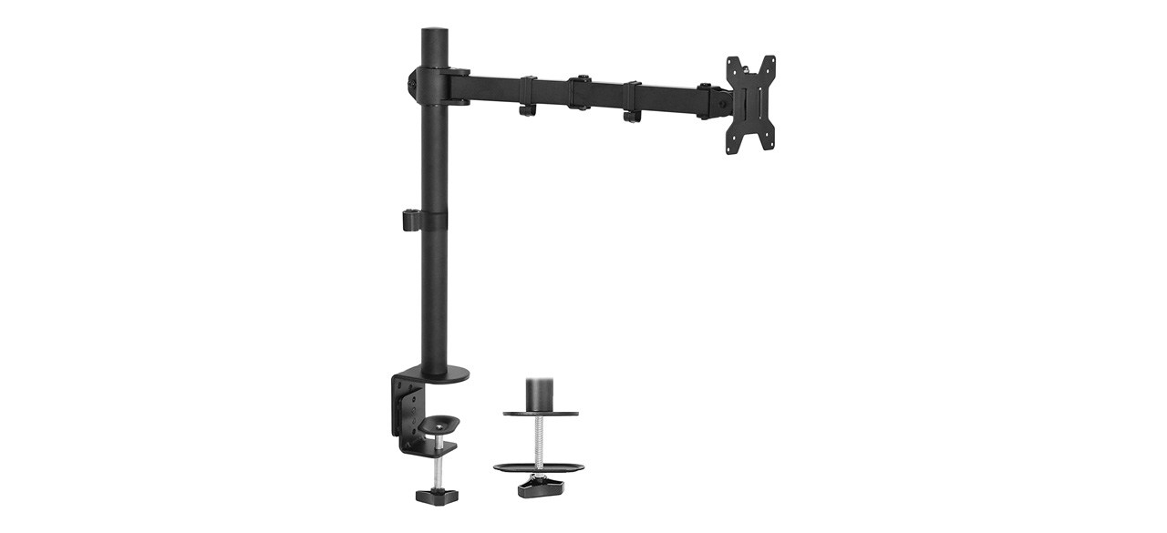 VIVO Single 13 to 27 inch LCD Monitor Desk Mount Stand