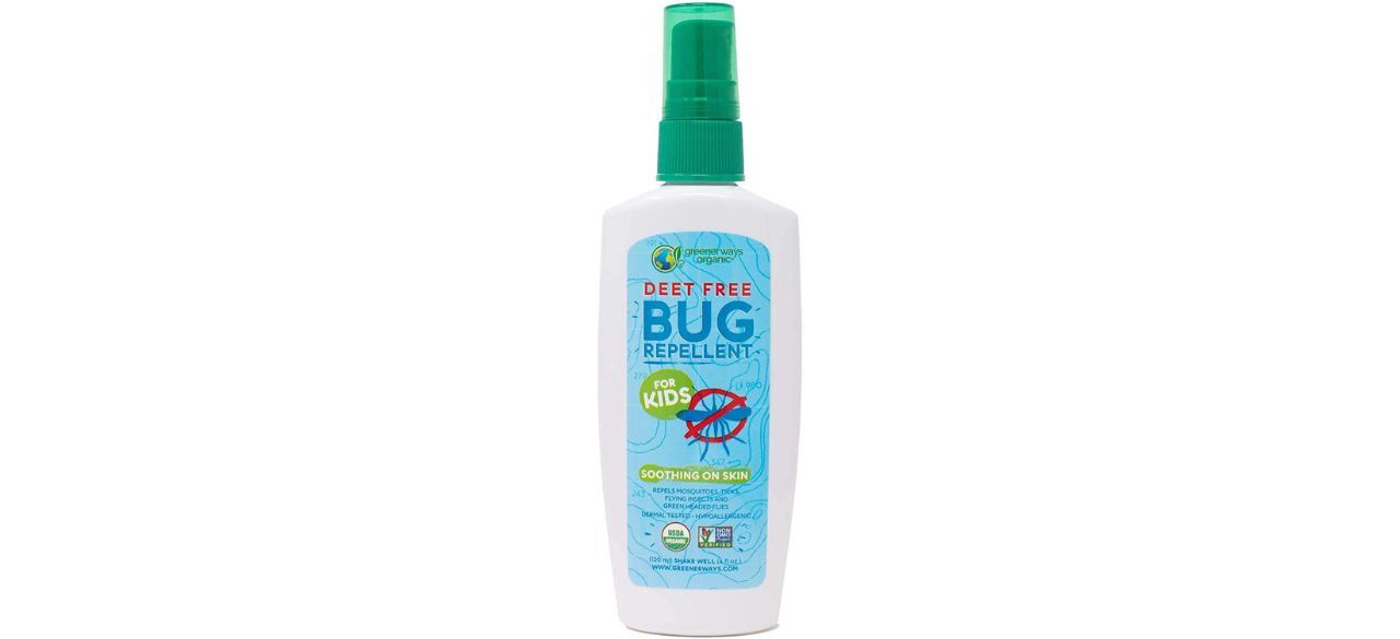 Greenerways Organic DEET-Free Bug Repellent for Kids