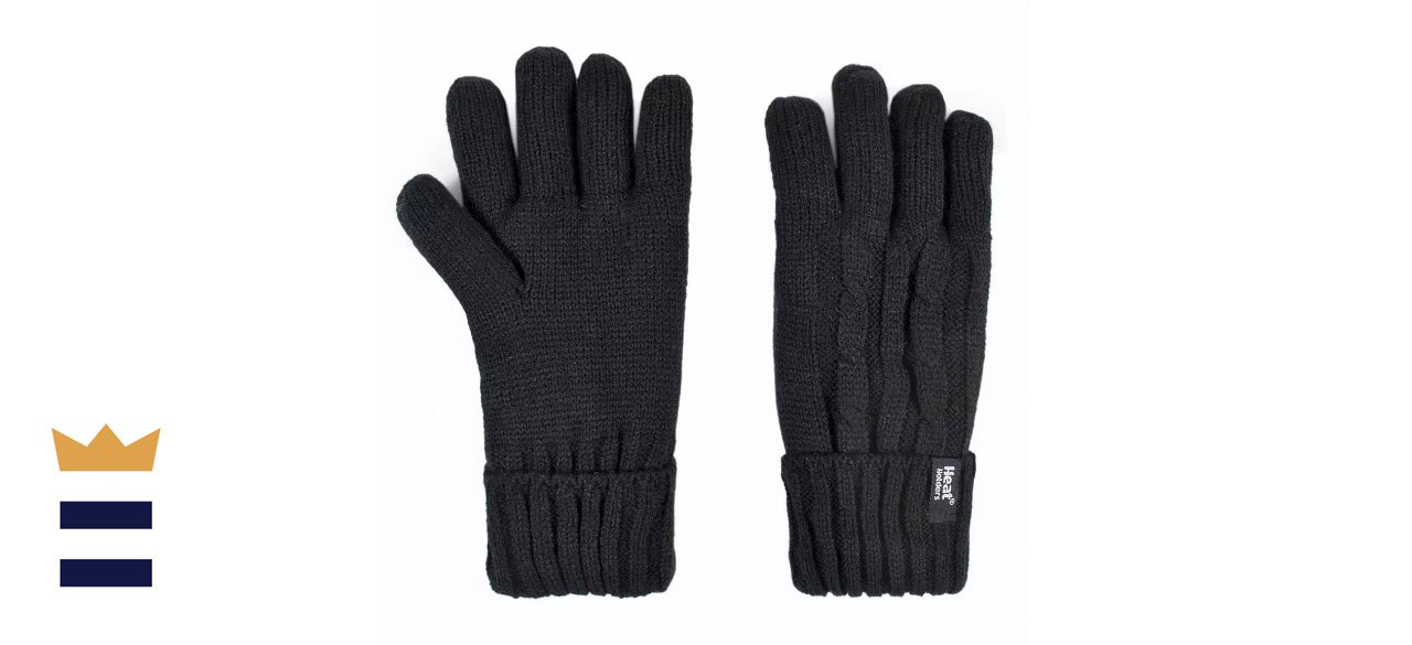 Heat Holders Women's Thermal Cable-Knit Gloves