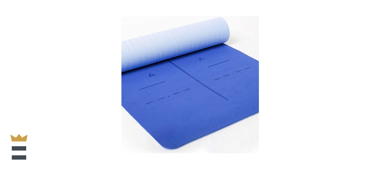 Heathyoga Eco Friendly 6mm Yoga Mat 