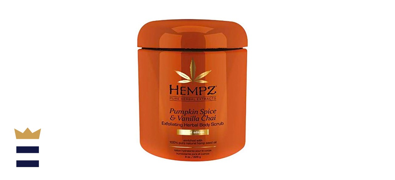 Hempz Pumpkin Spice &amp; Vanilla Chai Herbal Exfoliating Body Scrub