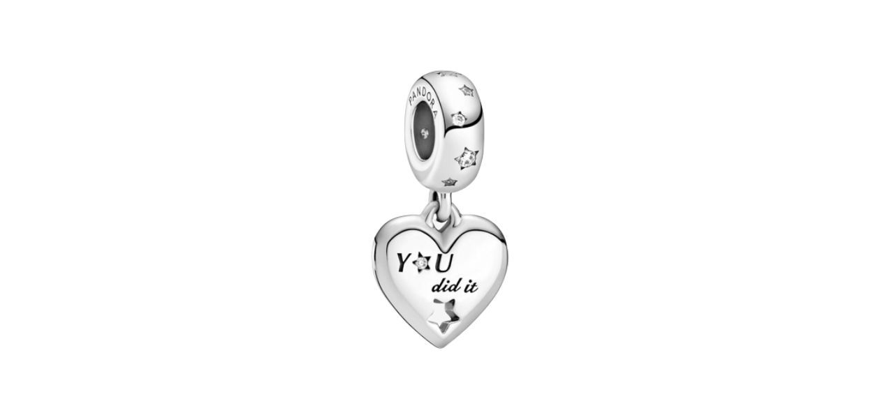 Pandora Congratulations Heart and Stars Dangle Charm