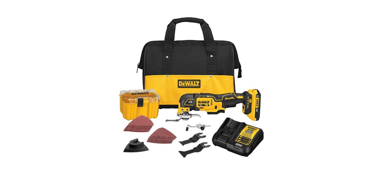 DeWalt MAX XR Multi-Tool Kit on white background