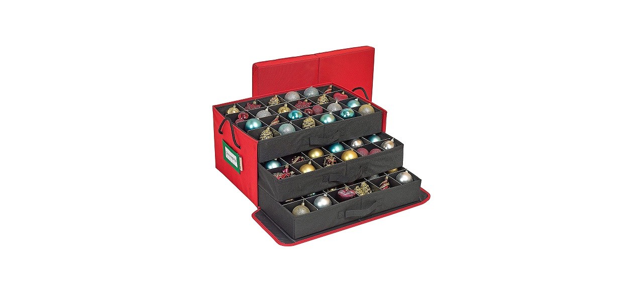 Holdn’ Storage Christmas Ornament Storage Container Box 