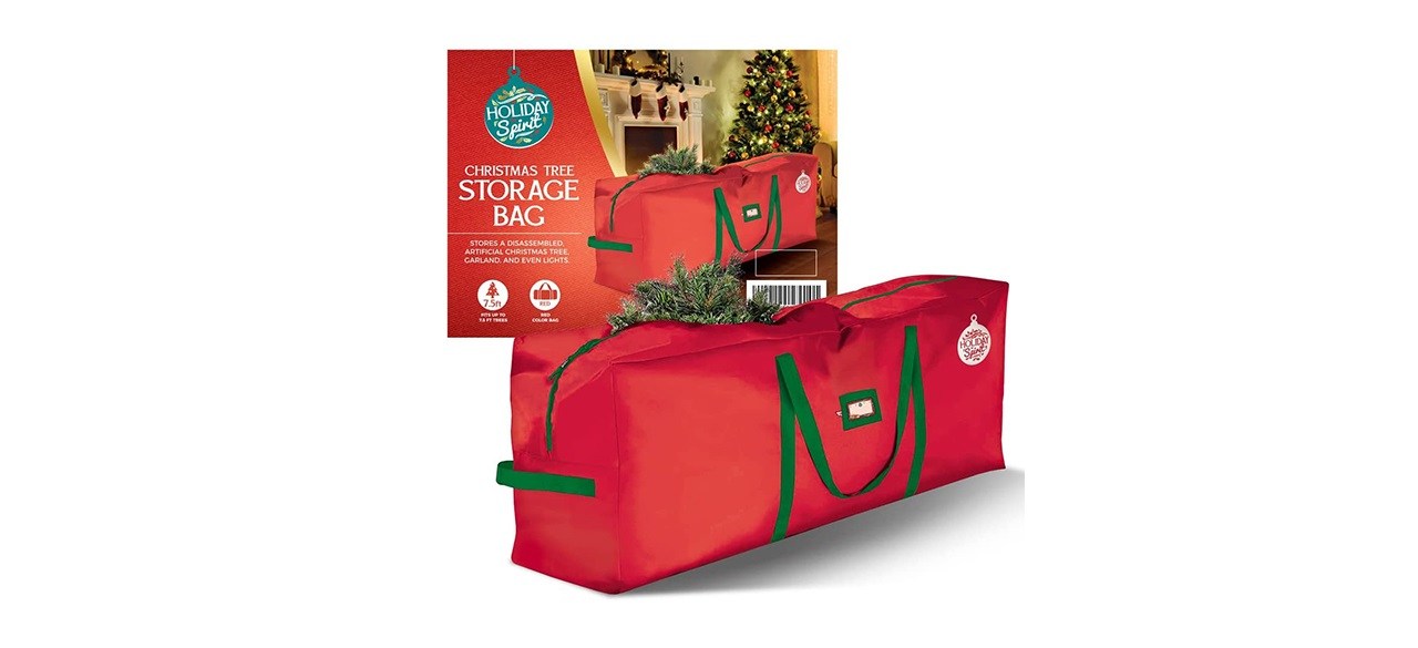 Holiday Spirit Christmas Tree Storage Bag