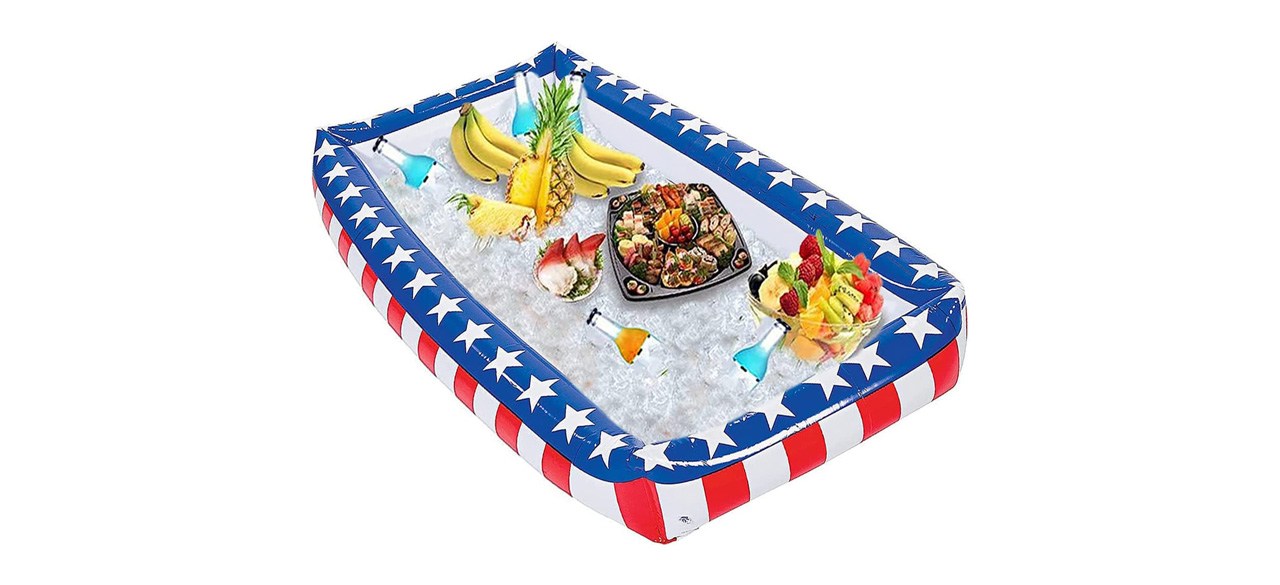 Oversized Patriotic Inflatable Serving Bar