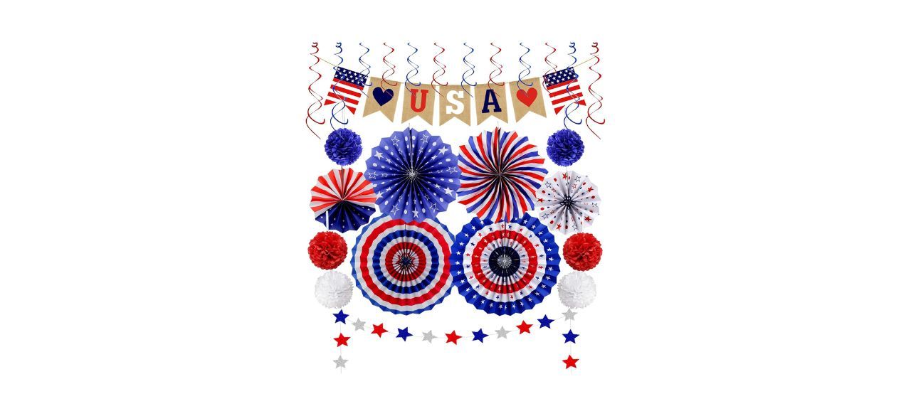 patriotic party decorations