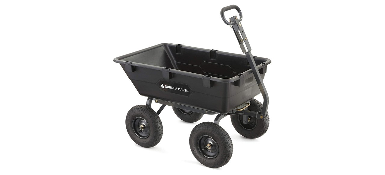 Best Gorilla Carts Heavy Duty Yard Dump Cart