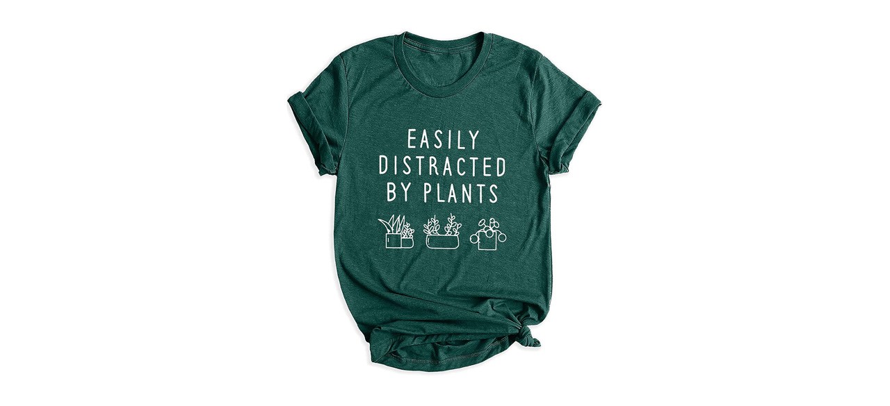 Best Vilove Easily Distracted by Plants Shirt