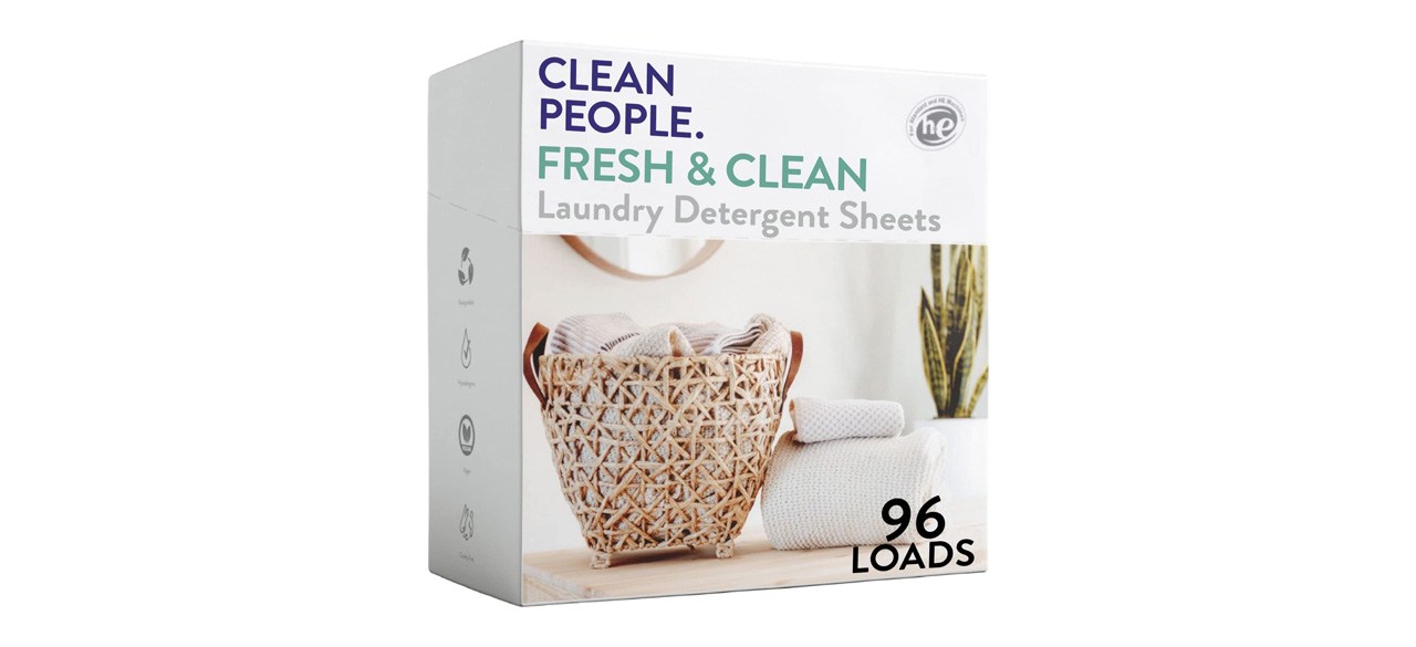 Best The Clean People Laundry Detergent Sheets