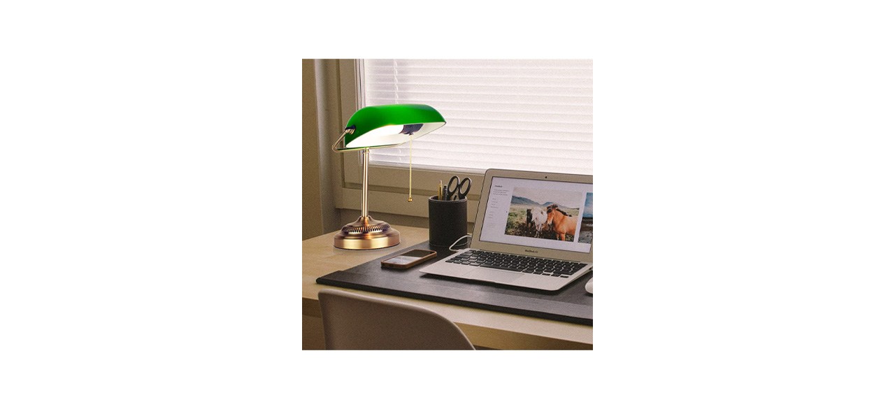 Home-Best Newhouse Morgan Banker's Desk Lamp